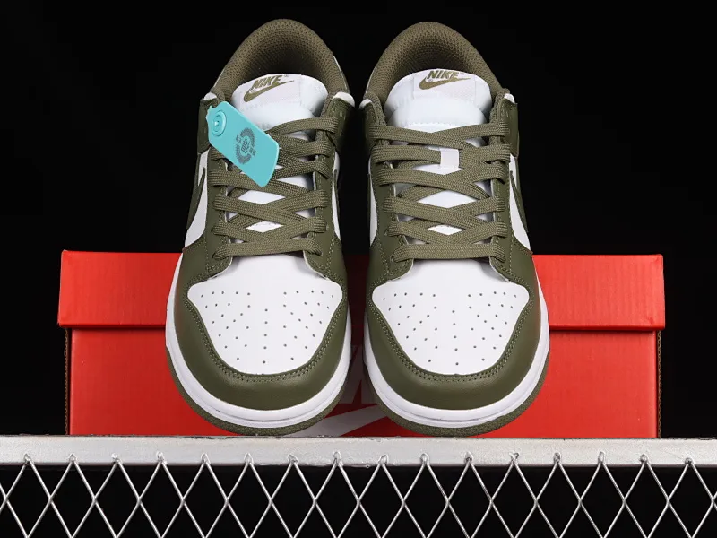 All categories Nk SB Dunk series Nk SB Dunk Low low-top sneakers F version Nk Dunk Low olive green SB smashed backboard fashion casual sneakers DD1503-120